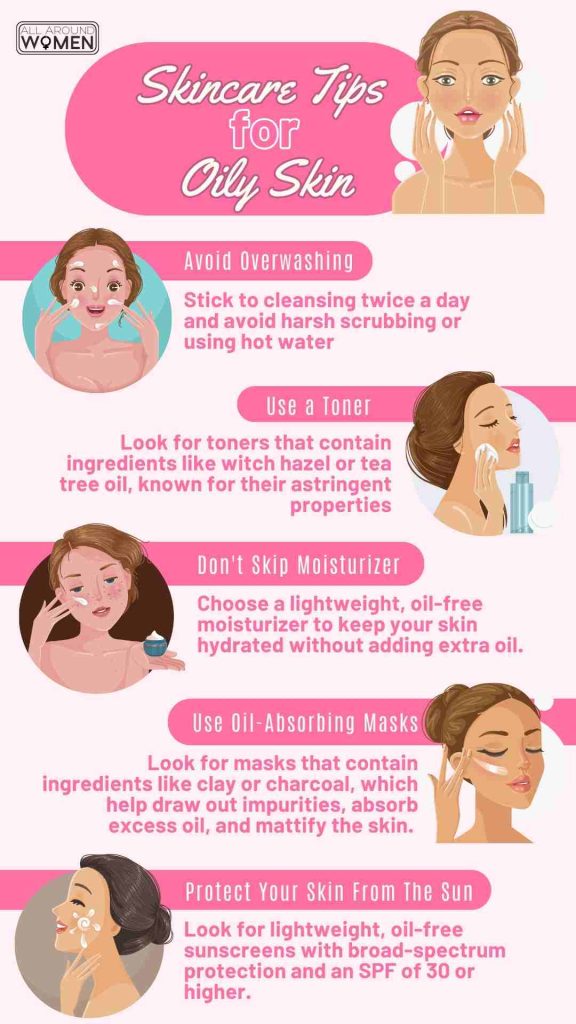 Tips for oily skin makeup