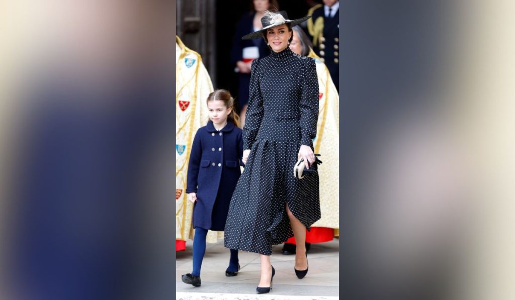 Kate Middleton’s Black Polka Dot Gown Of 2022