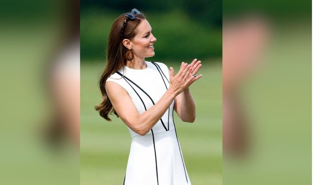 Kate Middleton’s Brown Resin Earrings