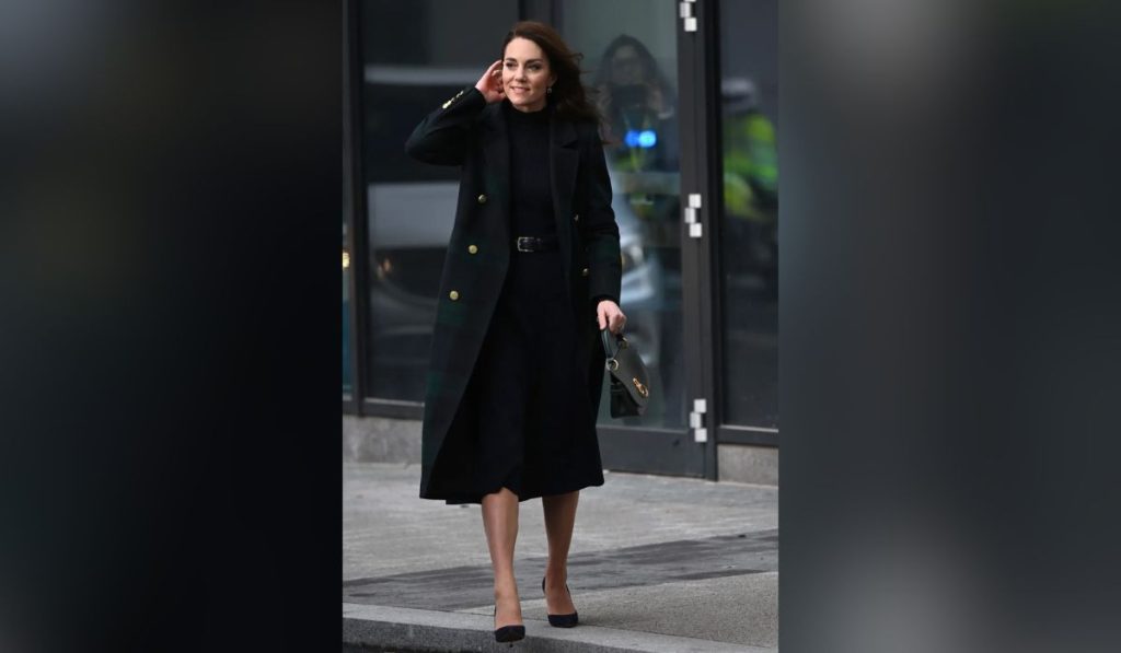 Kate Middleton’s Turtleneck Black Sweater Dress Of 2020