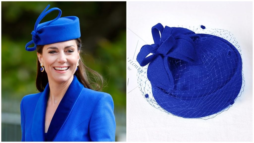 Kate Middleton’s Blue Bow Hat
