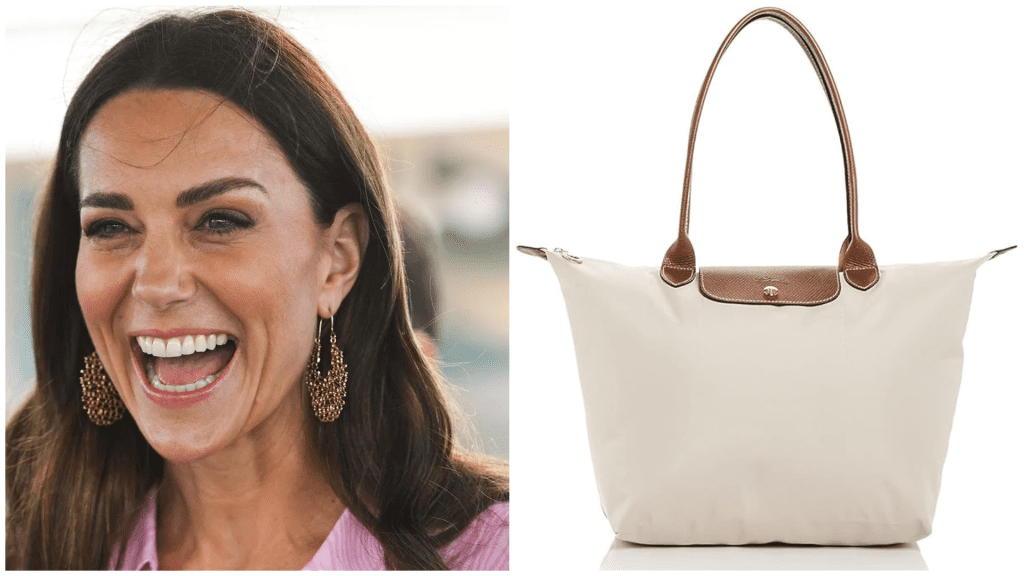 Kate Middleton’s Nylon Tote Shoulder Bag
