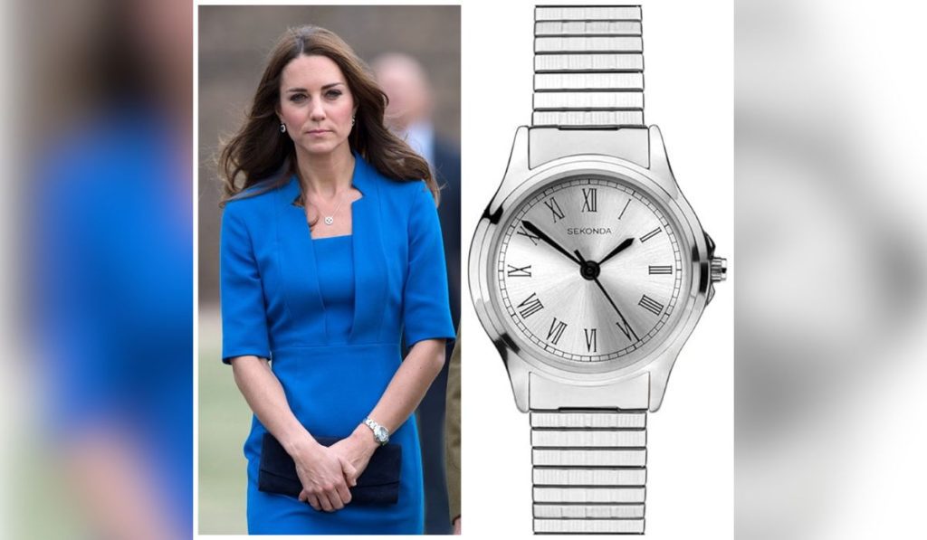 Kate Middleton’s Stainless Steel Cartier Ballon Bleu Watch